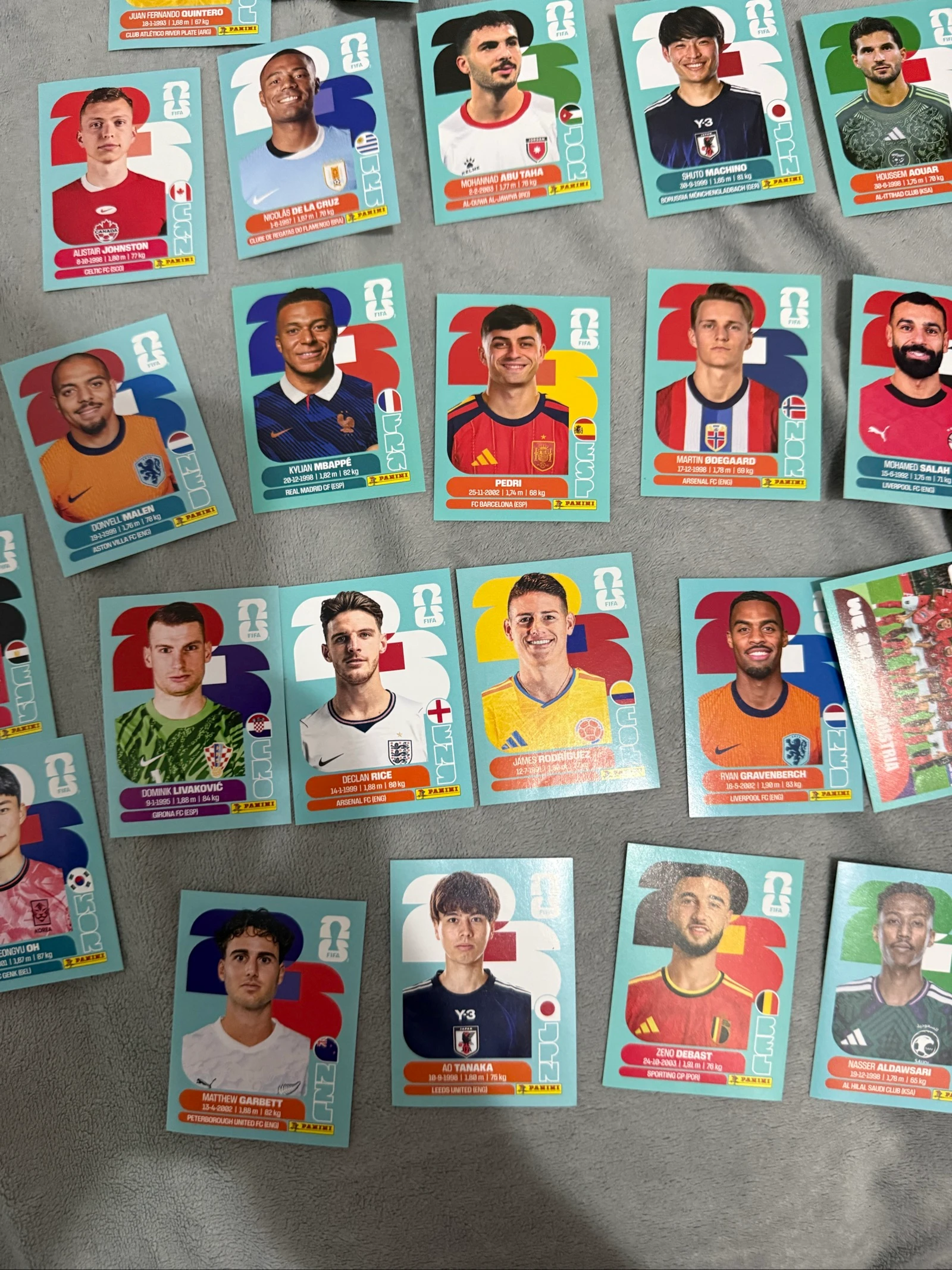 Carta Mbappe y Pedri Mundial